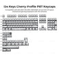 XVX Manga Theme Graffiti Cherry Profile 134-Key Dye-Sub PBT Keycap Set