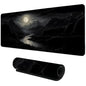 Night Moonlight Large Mouse Pad – Non-Slip Gaming & Office Desk Mat for Laptop, PC, and Esports Players